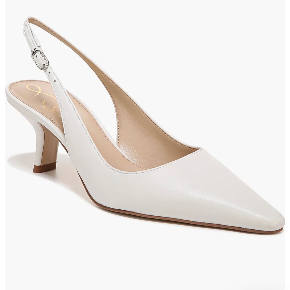 Sam Edelman Bianka Slingback Pump - 6.5 White